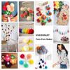 2pcs/lot DIY Accessory Crocheting Needle Craft Wool Knitting Weaver Tool Fluff Ball Pompom Maker