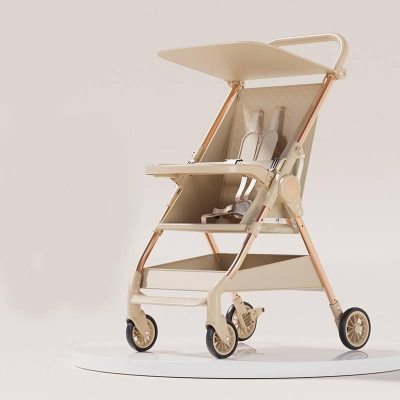 Versatile Collapsible Pocket Stroller Easy To Use Lightweight Child Carrier In Two Colors