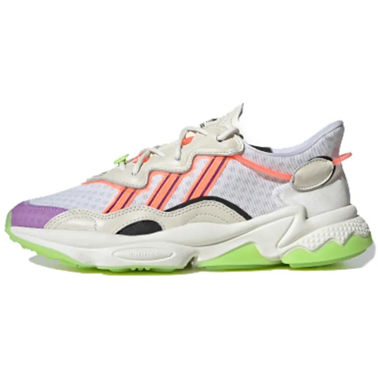 adidas Ozweego 'Signal Green Purple' (Unisex) / Signal Green / Glory Purple Casual Shoes FX3814