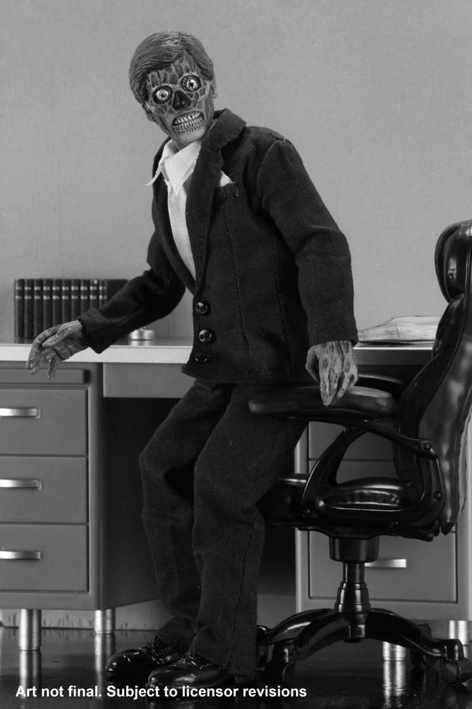 They Live гуманоидный инопланетянин 8 дюймов экшн кукла 2PK