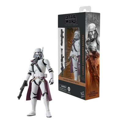 Hasbro Star Wars Black Series Командир клонов Бакара, Звёздные войны Эпизод III: Месть ситхов Коллекционная 15-сантиметровая фигурка G0883 Оригинал