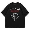 Футболка хлопковая пародийная с изображением группы BMTH Arabic Black Kaos Band, мужская и женская, летняя, с коротким рукавом