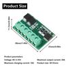 DC 6-45V Solar Street Light Controller LED Drive Board Fully Automatic Light Control Circuit Board for Courtyard Street Lamp DIY