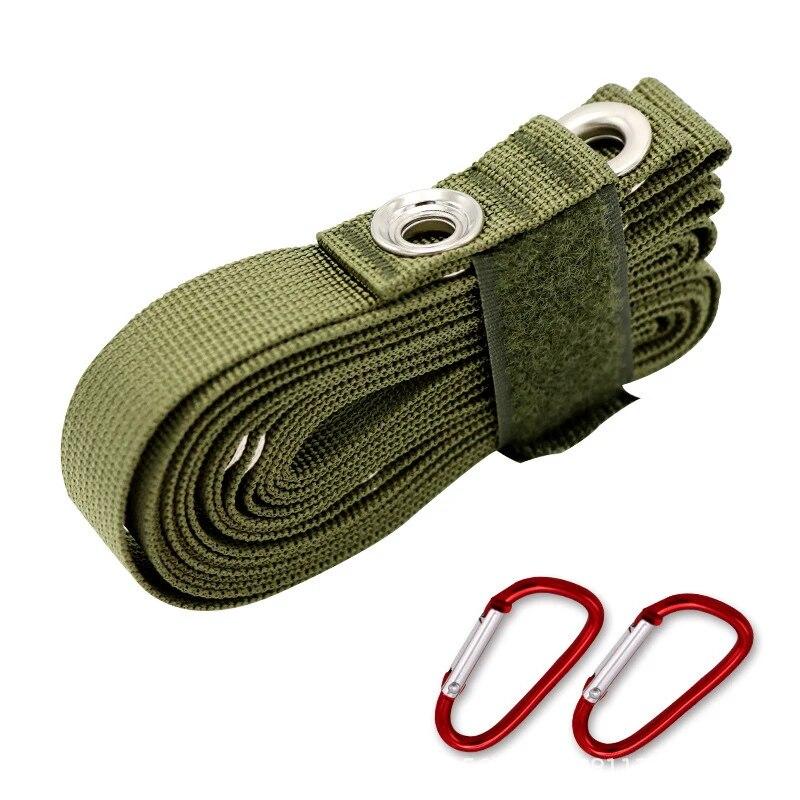 Уличный тент с затягивающимся шнуром и веревкой для подвешивания снаряжения для кемпинга, артефакт, многофункциональная регулируемая веревка.