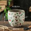 Vase Vintage Ceramic Desktop DecorationOutdoor Garden Special Flower Pot Home Indoor Breathable Creative PastoralStyle HighSense