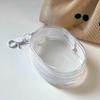 Multifunctional Clear Data Cable Storage Box Outdoor Travel Headset Storage Bag Data Cable Round Storage Bag