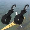 2 Pcs Kayak Paddle Holder Webbing Clip for SUP Board Inflatable Boat Accessories