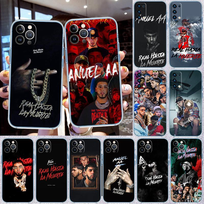 RP6 Anuel AA Прозрачный чехол для телефона для Samsung Galaxy A04 A04S A14 A23 A34 A54 M23 M33 M52 M53
