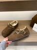 Полностью флисовые Birkenstocks для женщин, новинка зимы 2025, однослойные пушистые ботинки, утолщенные теплые, с толстой подошвой, снежные хлопковые ботинки