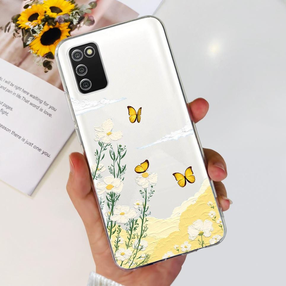 Милый мультяшный чехол для Samsung Galaxy A02S Чехол Силиконовый Мягкий ТПУ Задняя крышка для Samsung M02 M02S A02 A02S A 02s Чехол Чехлы для телефона
