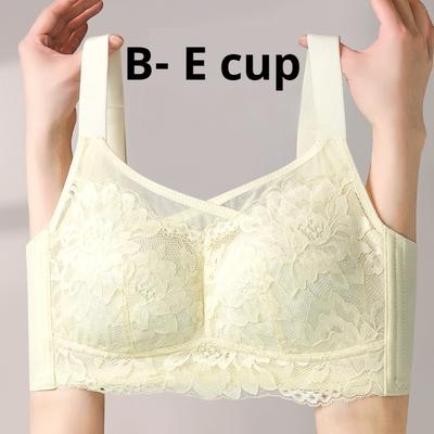 Нижнее белье большого размера для полных девушек. Большой бюст делает вас визуально меньше. Боковые груди уменьшены. Ультратонкие бюстгальтеры предотвращают провисание.