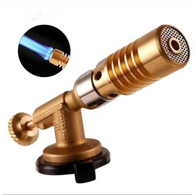 Портативная сварочная газовая горелка, пламя, бутановая горелка, зажигалка для барбекю на открытом воздухе, огнемет, кухонные принадлежности, сварочное оборудование