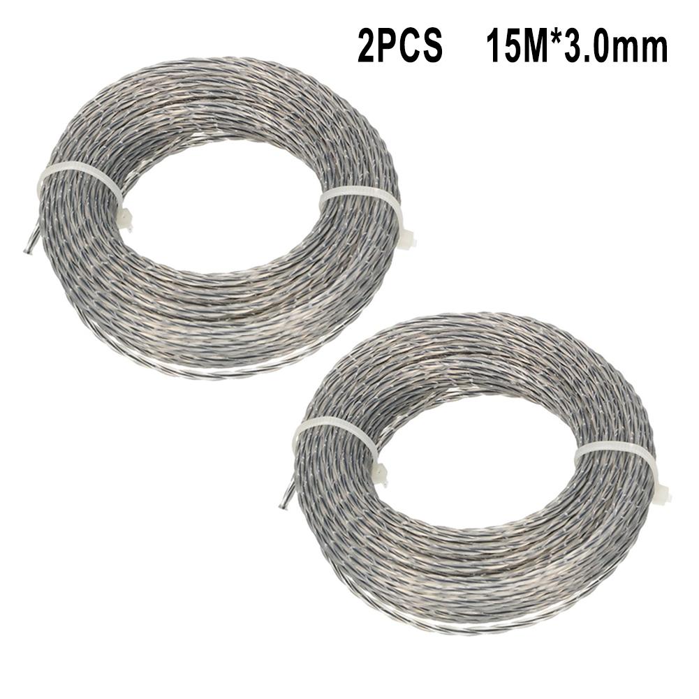 Садовые триммерные лески Триммерные лески для травы с армированной сердцевиной