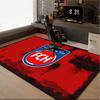 1PC rug Heidenheim Crest Carpet, Chair Rug,Area Rug for Office Bedroom living rooms bedroom, Doormat decor Christmas fan gifts