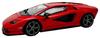Hung Hing Toys Lamborghini Countach LPI Красное колесо Готовое изделие 1/64 800-4 (черные диски)