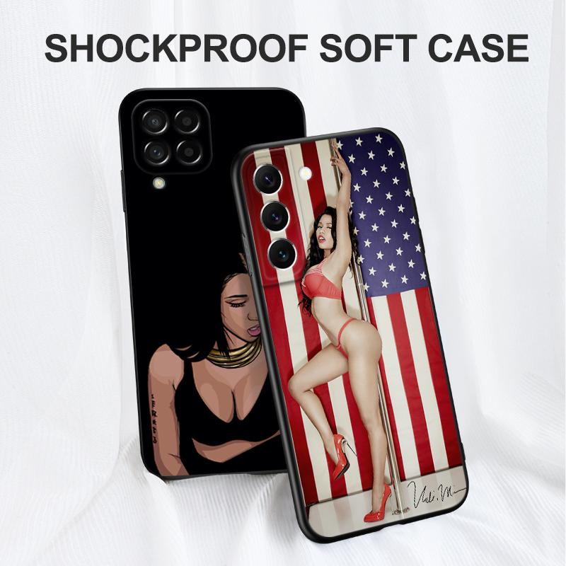 Черный чехол из ТПУ для Xiaomi Redmi 9T, чехол Redmi Note 9T Note 10 5G 4G Pro 10S, чехол Nicki Minaj