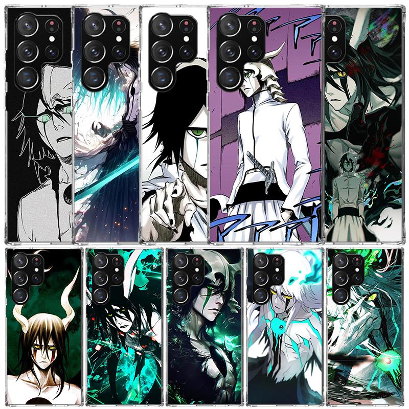 Чехол для телефона Bleach Улькиорра Сифер 4 для Samsung Galaxy S24 S25 Edge S26 Ultra S22 S23 Plus S21 + S20 FE Мягкий ТПУ Задняя крышка Gala