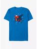 Disney Mulan Mushu Hole Print T-shirt Tops Tees Unisex, S-5XL