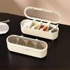 4-Grid Food-Grade Seasoning Jar Set for Kitchen