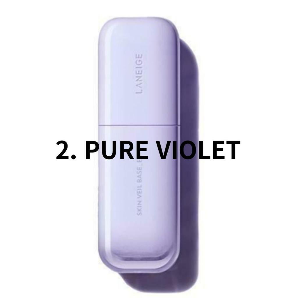 LANEIGE SKIN VEIL BASE EX 30ml SPF28 PA++ | MINT GREEN / PURE VIOLET 2colors | Brightening Whitening Tone-up Skin Cover