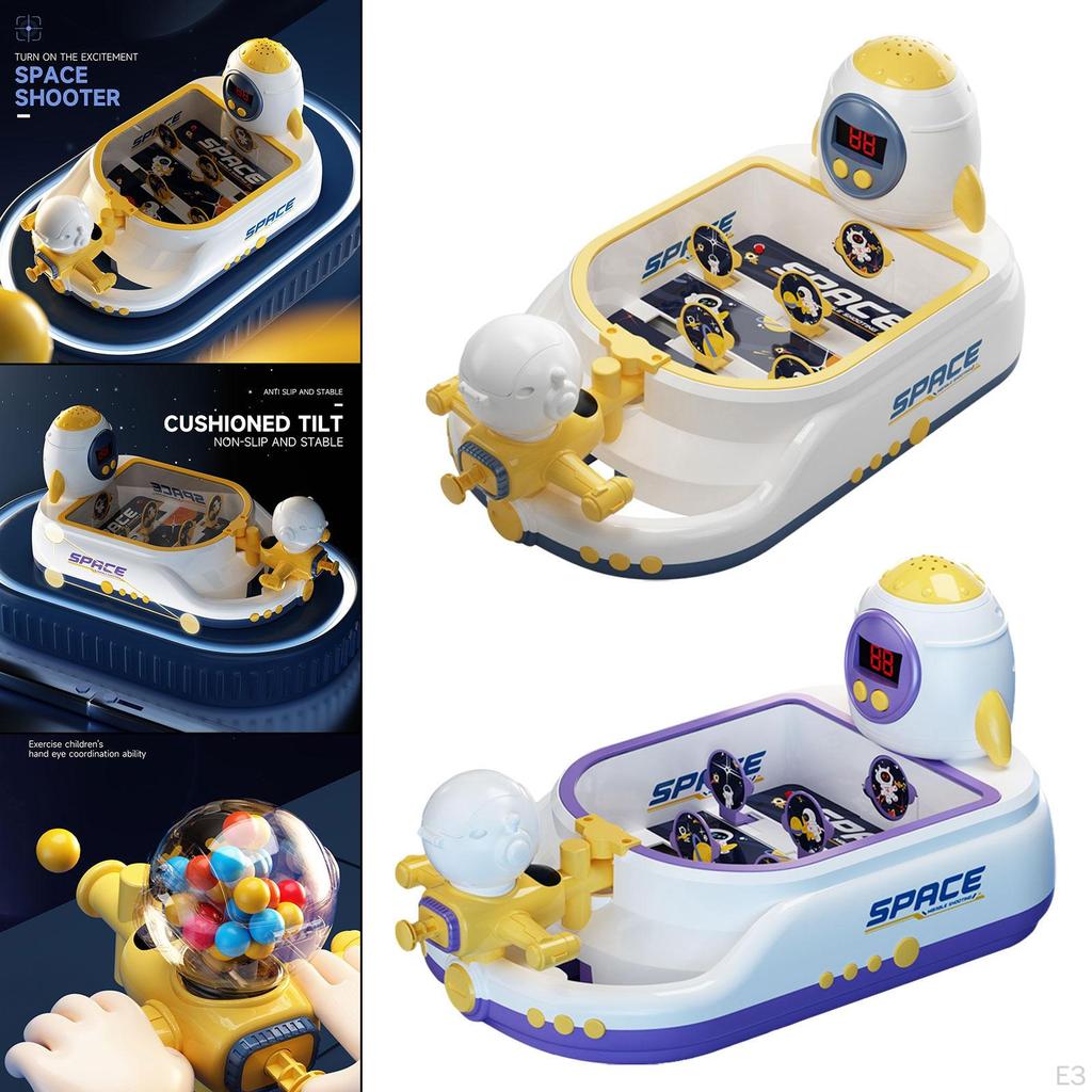 Детская игра в пинбол, развивающая концентрацию внимания, игрушка для мальчиков и девочек, синяя