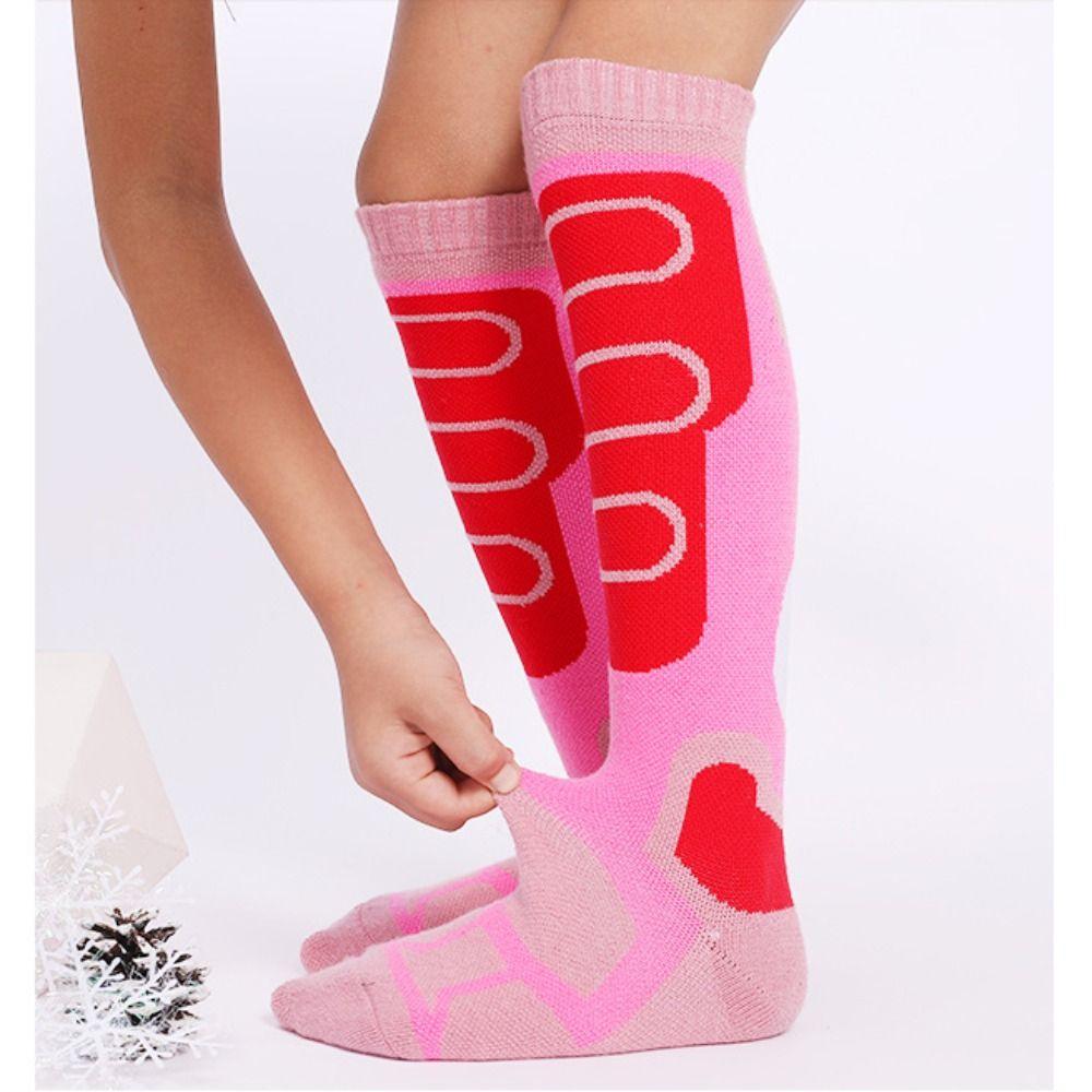 Зимние носки для сноуборда Теплые длинные гольфы Новые детские спортивные носки Для улицы