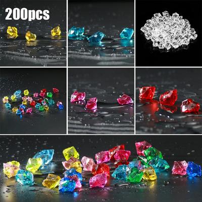 Акриловые драгоценные камни 200 шт. 6*9 мм Декор Свадебное украшение