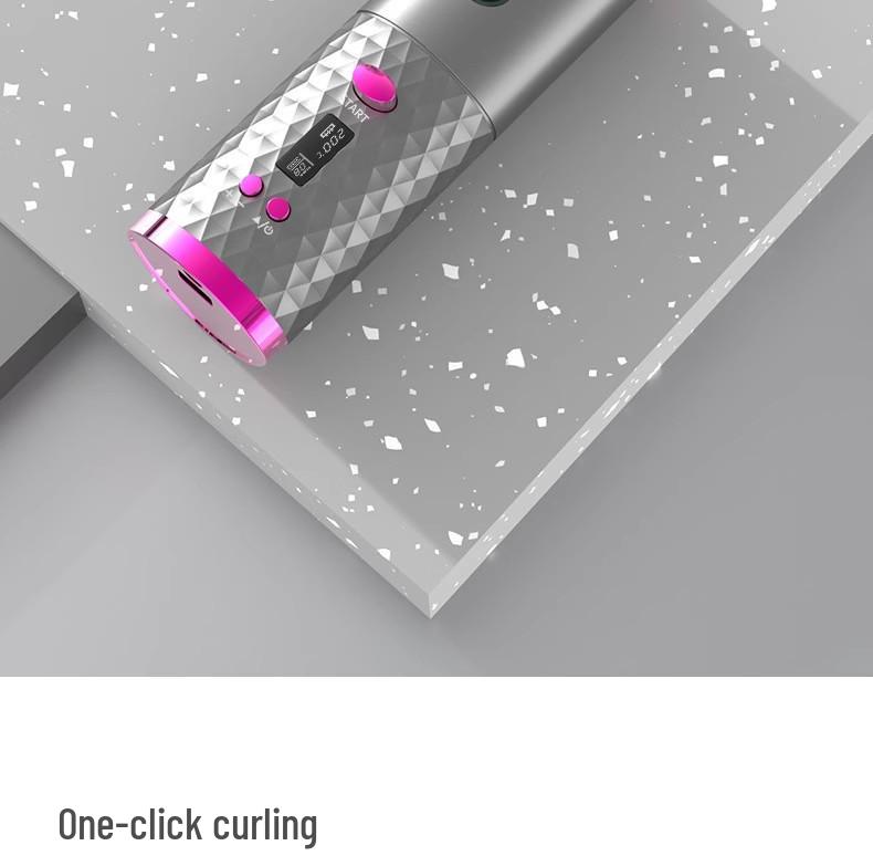 Унисекс Беспроводная Автоматическая Плойка - Без Ожогов, Инструмент для Легкой Укладки