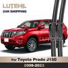 Дворники Передние щетки стеклоочистителя для Toyota Prado J 150 J150 2009 - 2010 2011 2012 2013 Лобовое стекло Переднее окно 26"+20"""