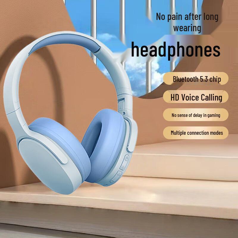 Умная Bluetooth-повязка на голову со складной конструкцией, HD-звонками и долгим временем работы от аккумулятора - Модель P2961