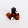 Mini Portable Ring Glass Brown 1.5 Cm 10 Pcs