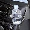 Tsuchiya Yac SY-HA1 Toyota HiAce 200 Series Driver Seat Drink Holder, Black / Silver