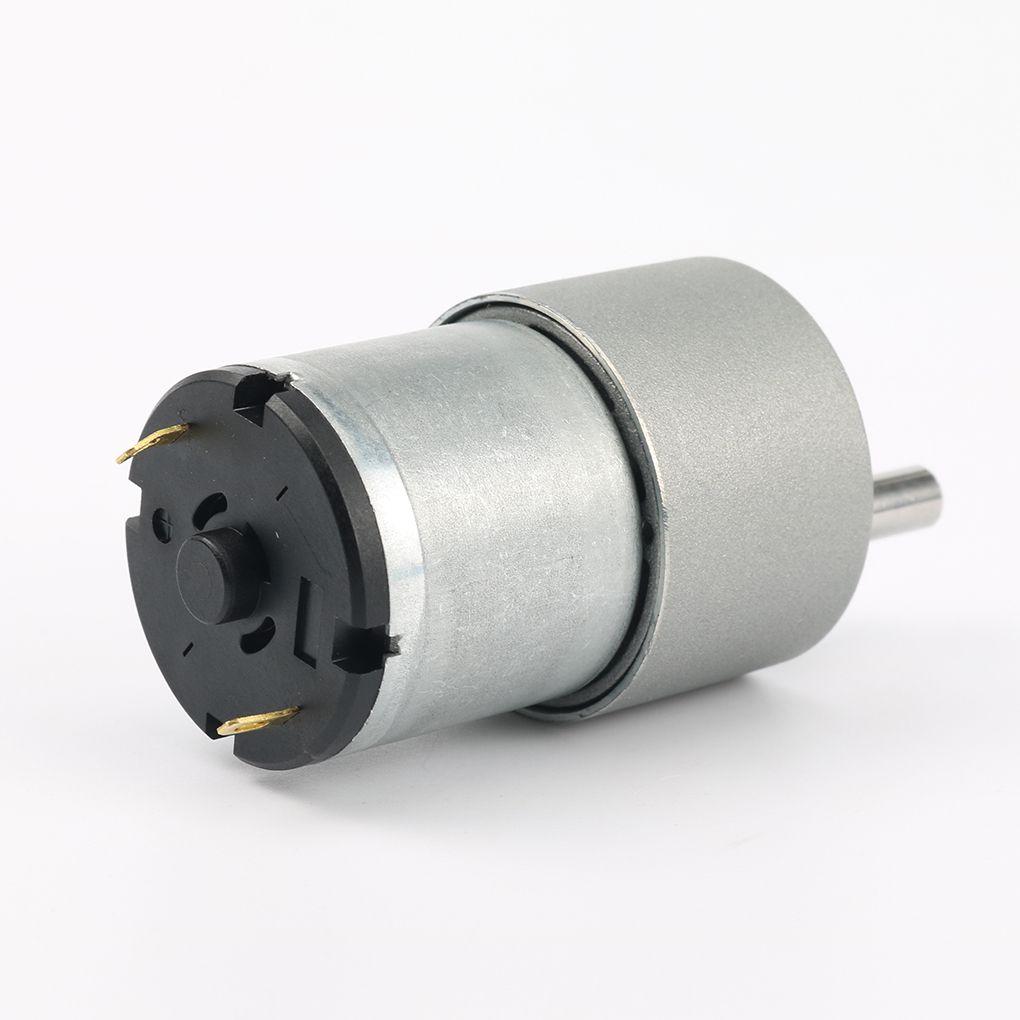 DC12V 37GB528 8-400 об/мин Мотор-редуктор Металлический DIY Замедление для Электрических Штор