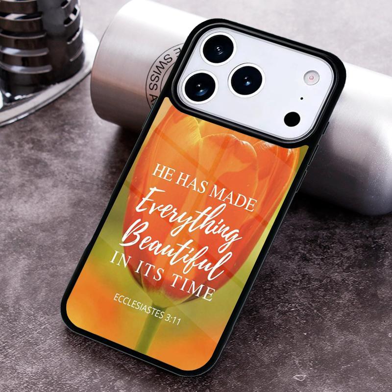 Christian Jesus Christ Bible Verse Phone Case For iPhone 17 16 15 14 13 12 11 Pro Max Plus 17Air Soft Silicone Cover
