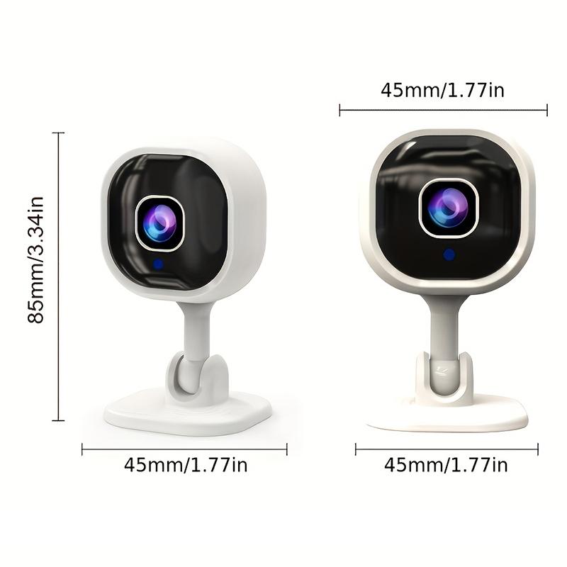 1080p HD Wi-Fi Камера Внутренняя Мини Домашняя Камера Наблюдения Ночное Видение Двусторонняя Аудио Детекция Человека 2.4G Камера Безопасности