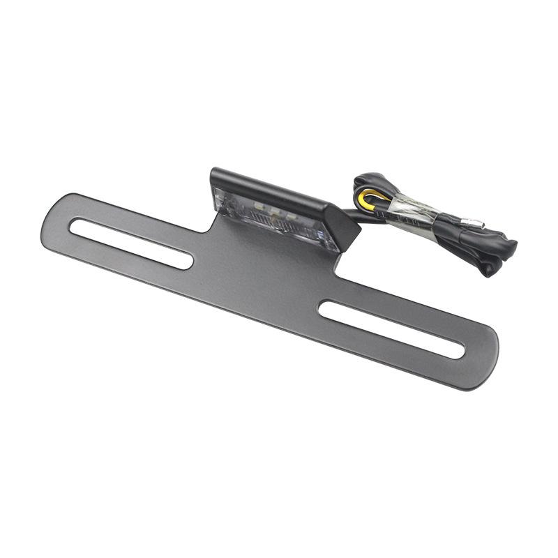 Motorcycle Modification Accessories 3Led Rear License Plate Light Tail Light With Bracket License Plate Light, License Plate Frame Light