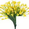 5PC Artificial Flowers Color Calla Lily Fake Flowers For Outdoor Garden Patio Outside Window Yard Office Home Desk Room
