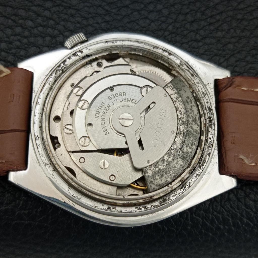 ВИНТАЖНЫЕ АВТОМАТИЧЕСКИЕ ЧАСЫ SEIKO 5 6309A ЯПОНИЯ МУЖСКИЕ С ОРИГИНАЛЬНЫМ ЦИФЕРБЛАТОМ a708466-1