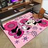 Minnie Mouse Floral Adventure Carpet For Playroom Bedroom Living Room Sofa Home Decorkids Game Area Rug Nonslip Floor Mat