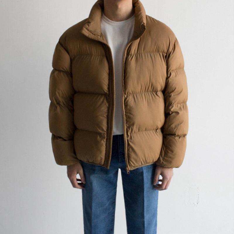 Хлопковое пальто мужское зимнее пальто из хлопка теплое утолщенное хлопковое пальто корейский стиль модное свободное хлопковое пальто