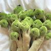 Милый брокколи смешной кориандр брелок мультфильм плюшевая кукла 3D подвеска овощной брелок рюкзак подвески автомобиль сумка декор игрушка