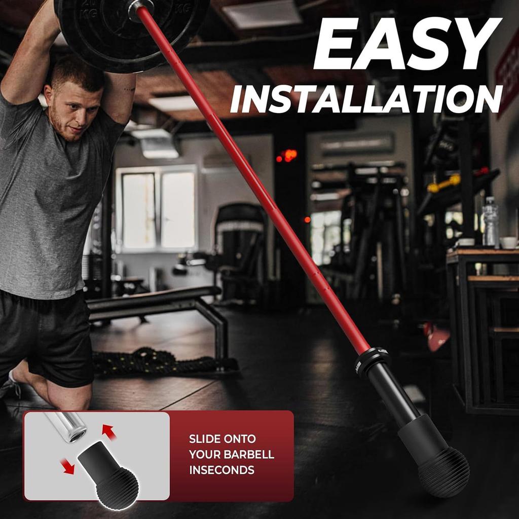 Насадка для штанги Landmine Силиконовая бомба для штанги для приседаний со штангой T Bar