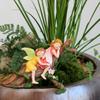 Handmade Garden Fairies Figurines Resin Crafts Baby Fairy Lying on Tree Sculpture  Home Decoration