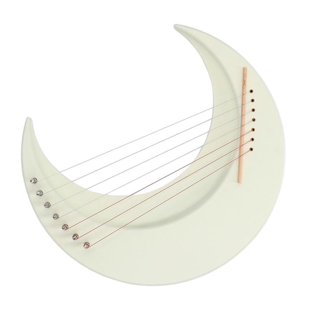 7-струнная лировая арфа профессиональная портативная традиционная классическая струнная лира в форме луны