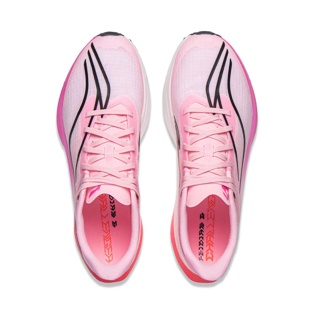 Li Ning Feidian 6 Challenger Амортизация Устойчивые к истиранию Низкие Повседневные Беговые кроссовки Мужские Розовые ARMW003-11