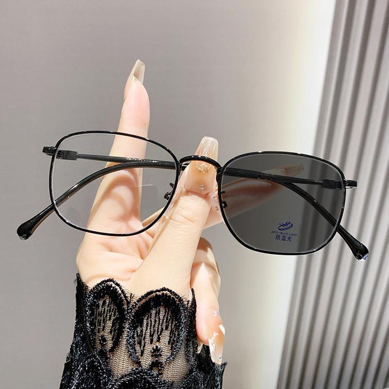 Фотохромные очки для чтения с защитой от синего света, очки высокой четкости для пожилых людей с пресбиопией, модные очки для мужчин и женщин