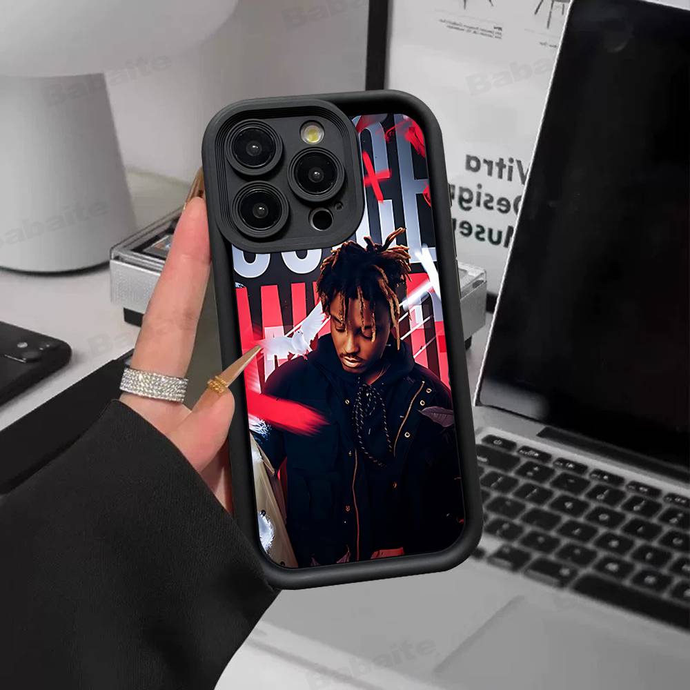 Rapper J-Juice Wrld Phone Case For IPhone 17 16 15 13 11 12 14 Pro Max Plus Silicone Cover Shell