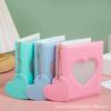 Kpop Photocards Binder Cute Photo Album Mini Photocard Holder 3 Inch Love Heart Hollow Collector Book Binding Machine Album
