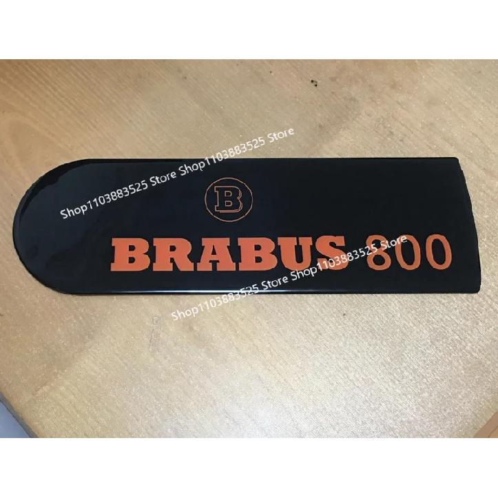 36x11cm Car Rear Trunk Spare tire protection cover Emblem Badge Pasted Sticker for BRABUS G63 G65 G400 G500 G350 800 900 G-class