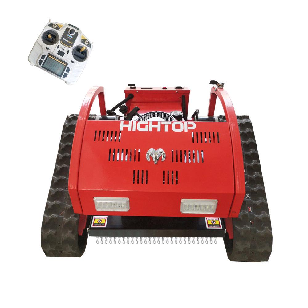 Remote Control Crawler Lawn Mower and Weeding Machine for Home and Garden